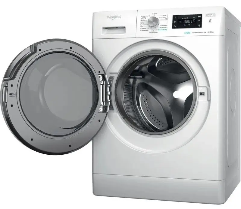 Maşină de spălat rufe Whirlpool FFWDB 964369 SV EE, alb