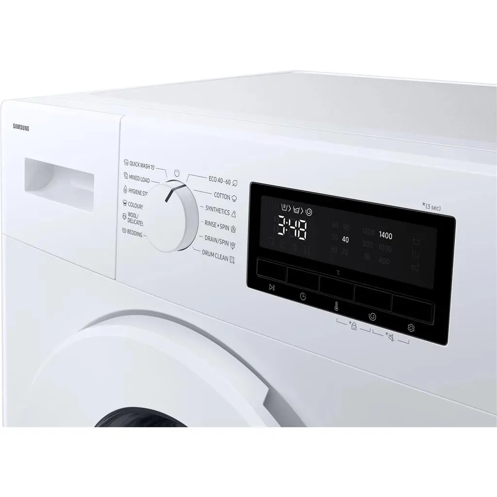 Maşină de spălat rufe Samsung WW90FG3M05TWLF, alb