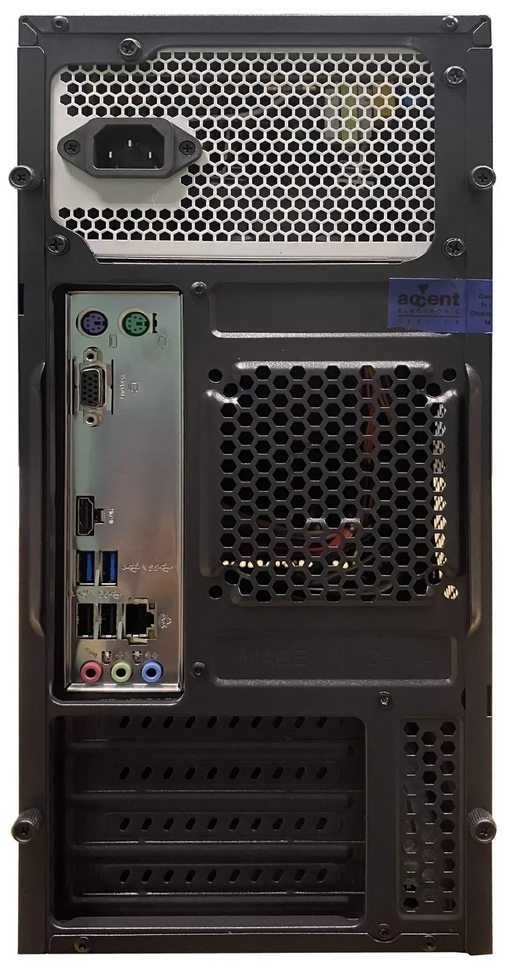 Системный блок Atol PC1038MP (Core i3-10105/8ГБ/240ГБ/Linux), черный