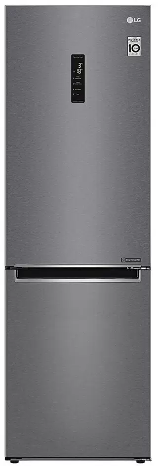Холодильник LG GA-B509MLSL, графитовый