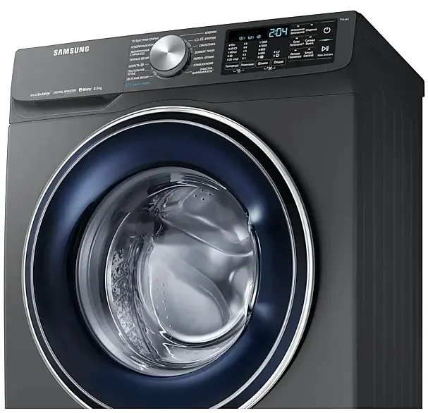 Maşină de spălat rufe Samsung WW80R62LVFXDLP, gri pe tehnoparc.md Maşină de spălat rufe Samsung WW80R62LVFXDLP, gri