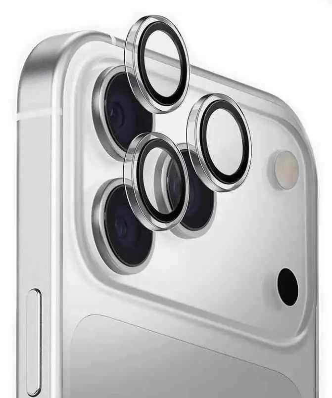 Sticlă de protecție pentru cameră foto Uniq Camera Lens Protector for iPhone 17 Pro/17 Pro Max Clear