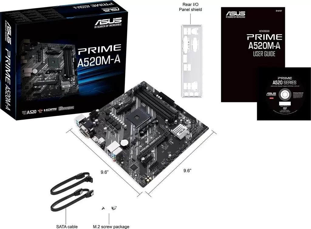 Placă de bază Asus Prime A520M-A