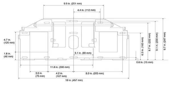 Suport proiector Epson ELPMB45 (686-1200 mm)