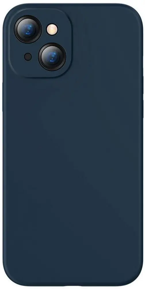 Чехол Baseus Liquid Silica Gel Protective Case For iPhone 13, синий