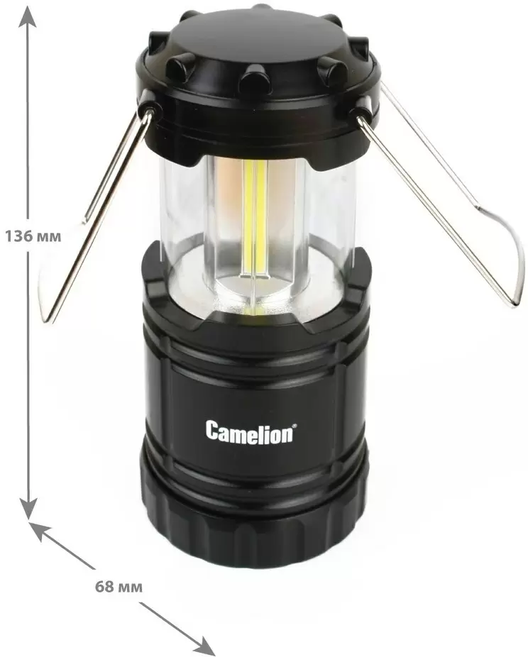 Походный фонарь Camelion LED5632, черный