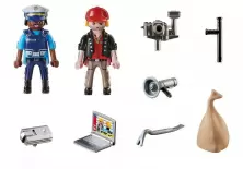 Set jucării Playmobil Starter Pack Police Station