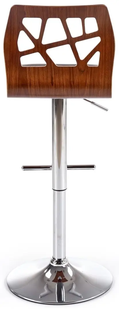 Scaun pentru bar Halmar H34, nuc/negru