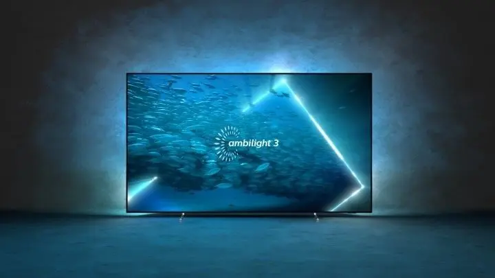 Televizor Philips 65OLED707, negru
