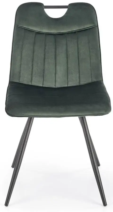 Scaun Halmar K521, verde/negru