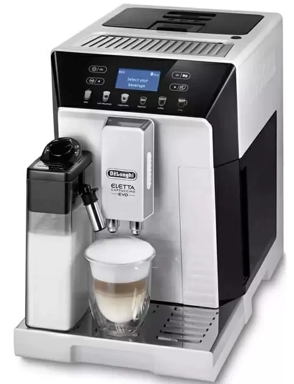 Кофемашина DeLonghi ECAM 46.860.W, белый