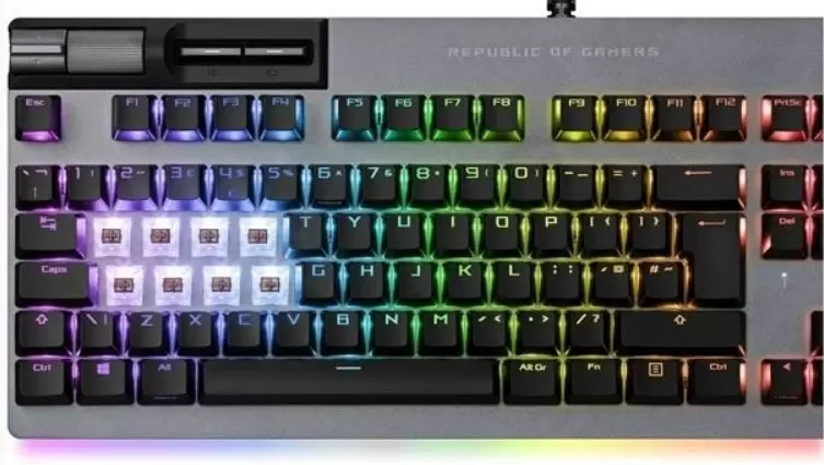 Tastatură Asus ROG Strix Flare II Animate, negru