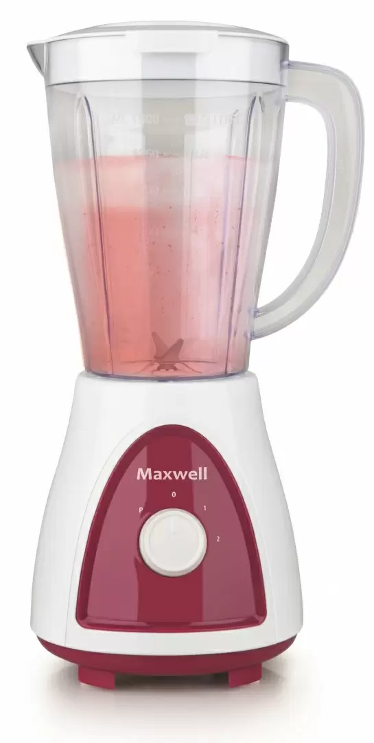 Blender MAXWELL MW-1171, alb/roșu