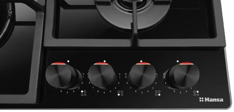 Газовая панель Hansa BHKS630540, черный