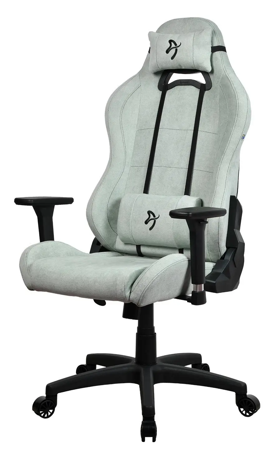 Геймерское кресло Arozzi Torretta Soft Fabric, зеленый