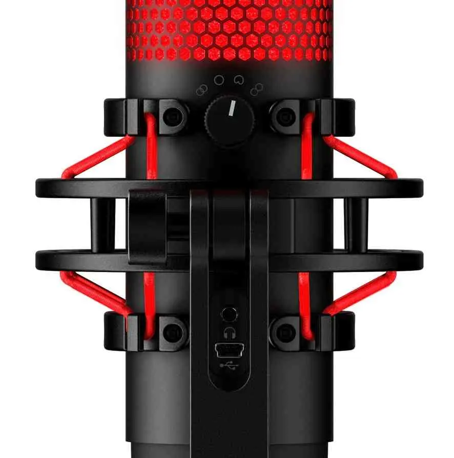 Microfon HyperX 872V1AA, negru/roșu