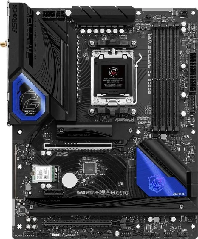 Placă de bază ASrock B650E PG riptide Wi-Fi