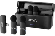 Microfon Boya BY-V4U, negru