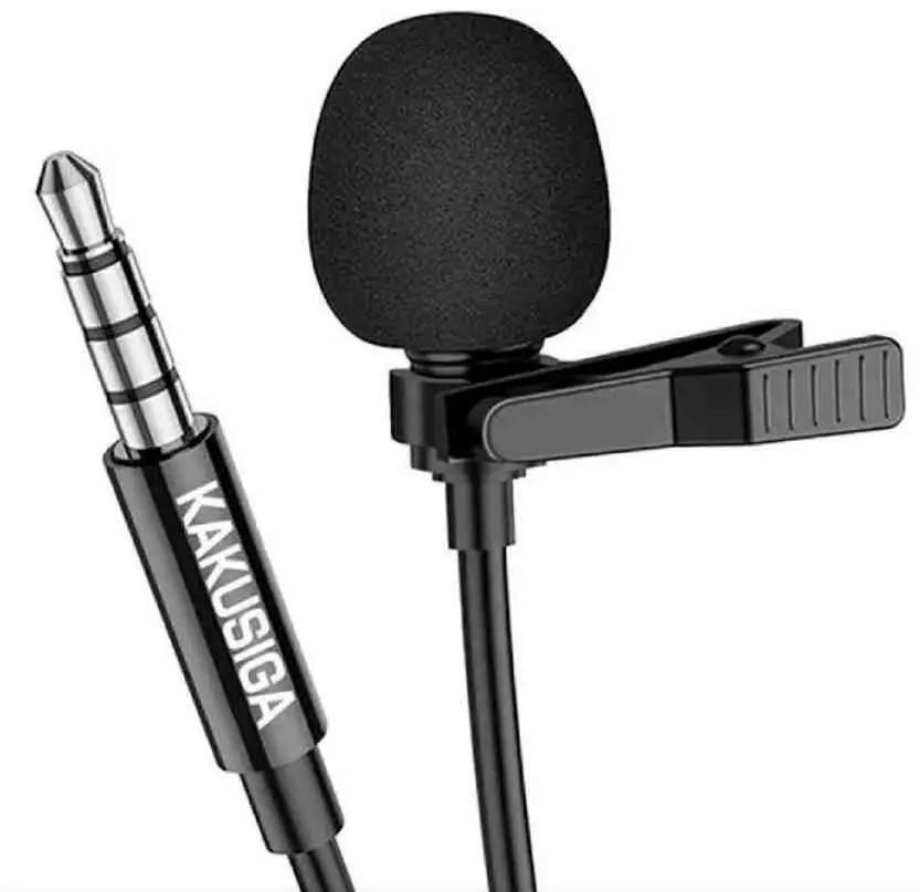 Микрофон Kaku KSC-762 3.5mm 2m, черный