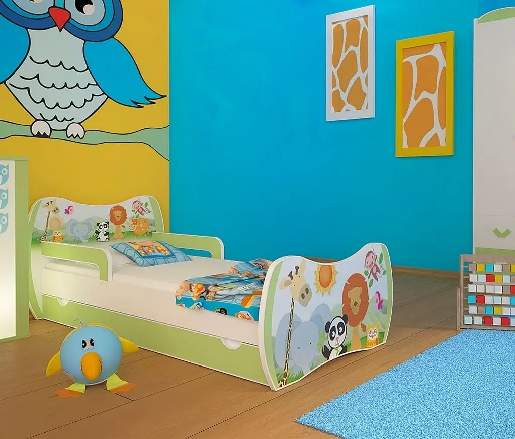 Детская Happy Babies Dream 48, белый/зеленый