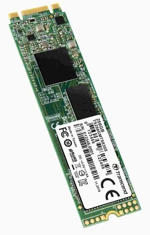 SSD накопитель Transcend 830S M.2 SATA, 256GB