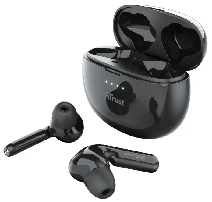 Căşti Trust Nika Touch XP, negru