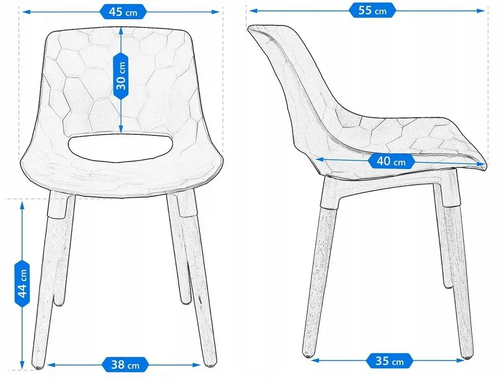 Стул Jumi Davis SD-939639, белый