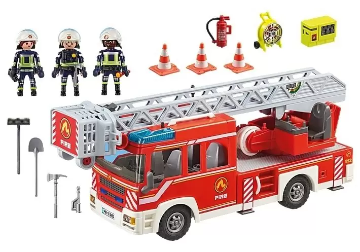 Игровой набор Playmobil Fire Ladder Unit