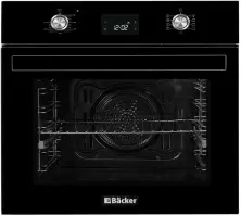 Электрический духовой шкаф Backer BIO65-785T F BL, черный