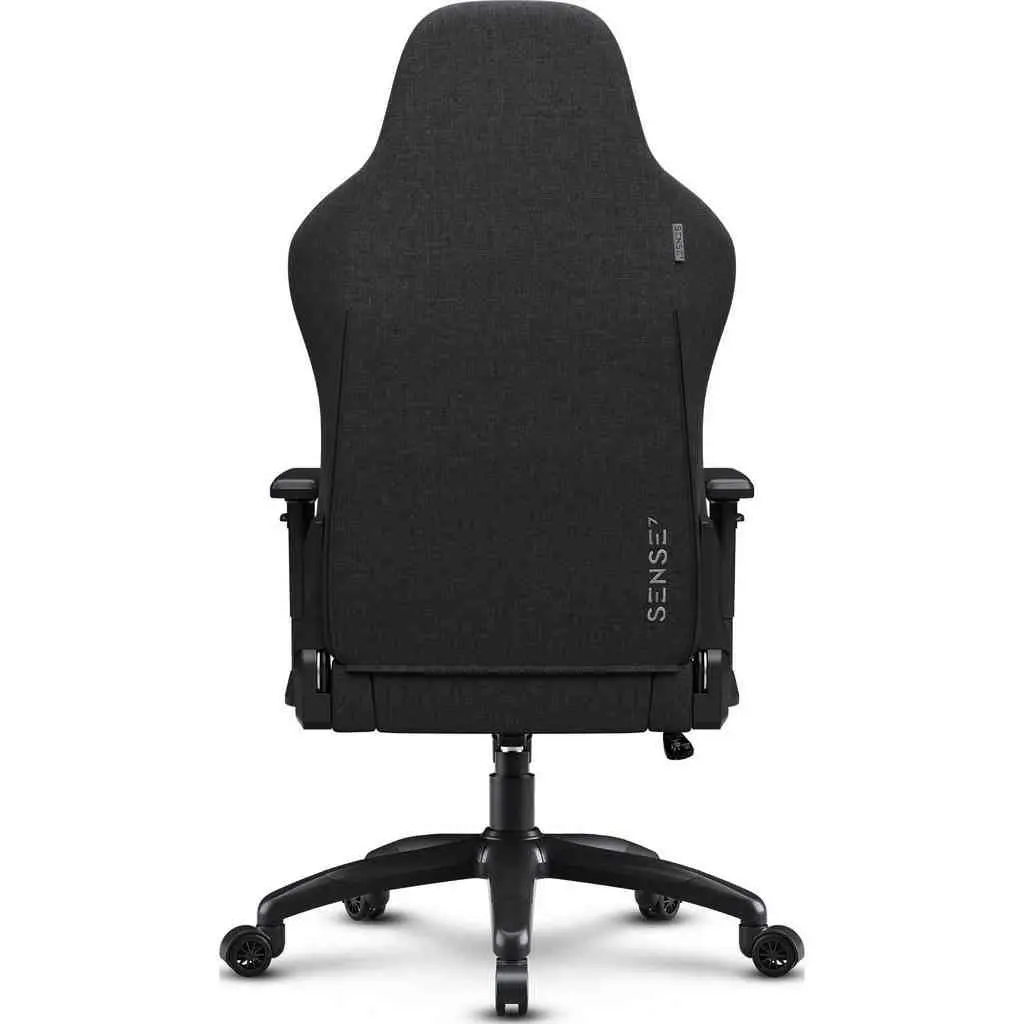 Геймерское кресло SENSE7 Spellcaster FUKU XL Fabric, черный