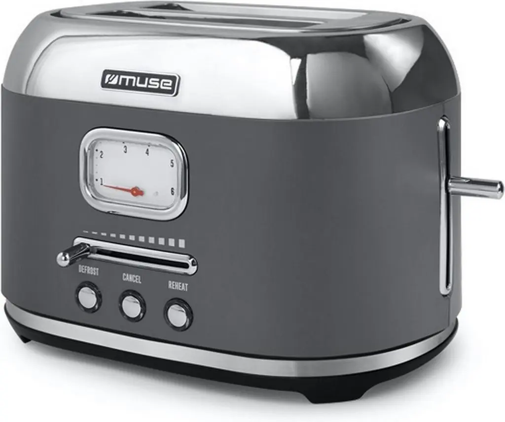 Prăjitor de pâine Muse MS-120 DG, gri