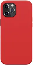 Чехол Nillkin iPhone 12 Pro Max Flex Pure, красный на tehnoparc.md Чехол Nillkin iPhone 12 Pro Max Flex Pure, красный