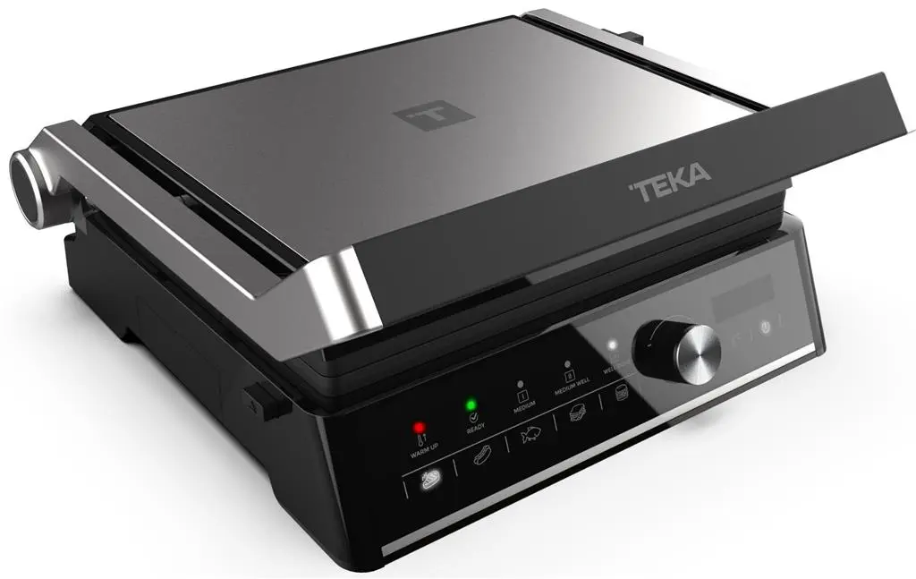 Электрогриль Teka EliteGrill, нержавеющая сталь/черный на tehnoparc.md Электрогриль Teka EliteGrill, нержавеющая сталь/черный
