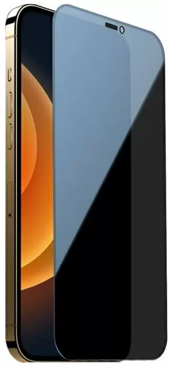 Защитное стекло Nillkin iPhone 12 Pro Max Guardian Full Privacy Tempered Glass, черный