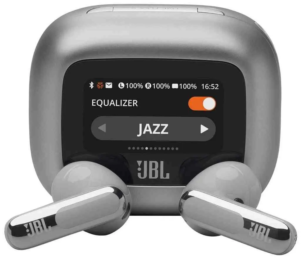 Наушники JBL LIVE Flex 3, серебристый