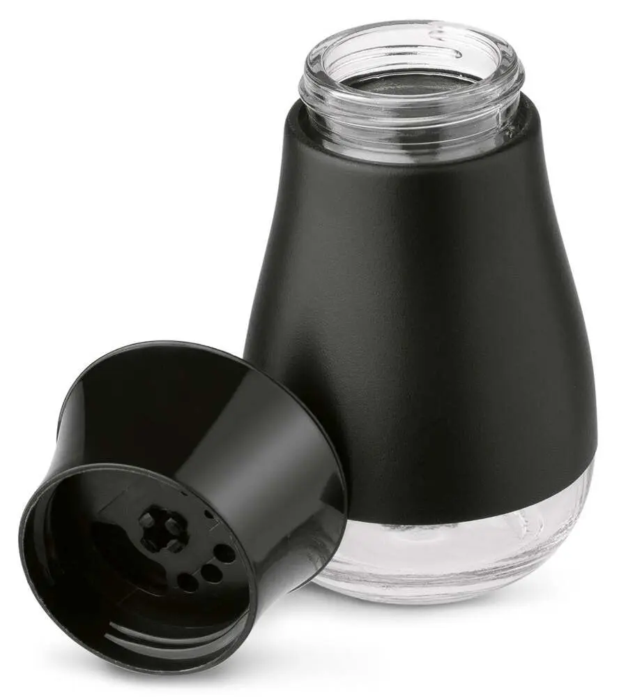 Set pentru condimente Tadar Devi 2 un., alb/negru