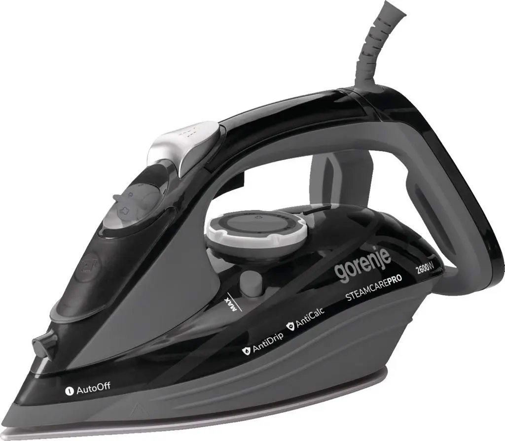 Fier de călcat Gorenje SIH2600BKG, negru