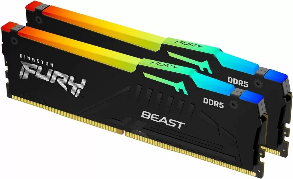 Memorie Kingston Fury Beast RGB Expo 32GB (2x16GB) DDR5-6000MHz, CL30, 1.35V