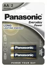 Батарейка Panasonic Everyday AA, 2шт