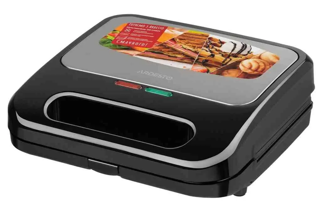 Aparat pentru preparat sandwich Ardesto SM-H400S, negru