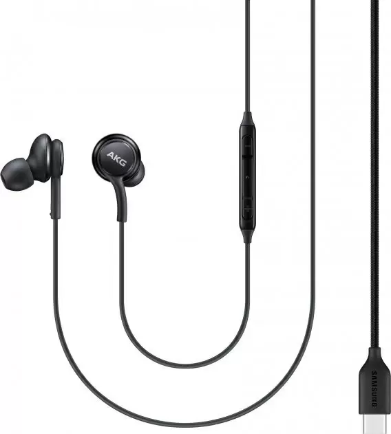 Căşti Samsung AKG EO-IC100B Type-C, negru