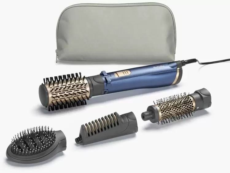 Фен-щетка Babyliss AS965E, синий