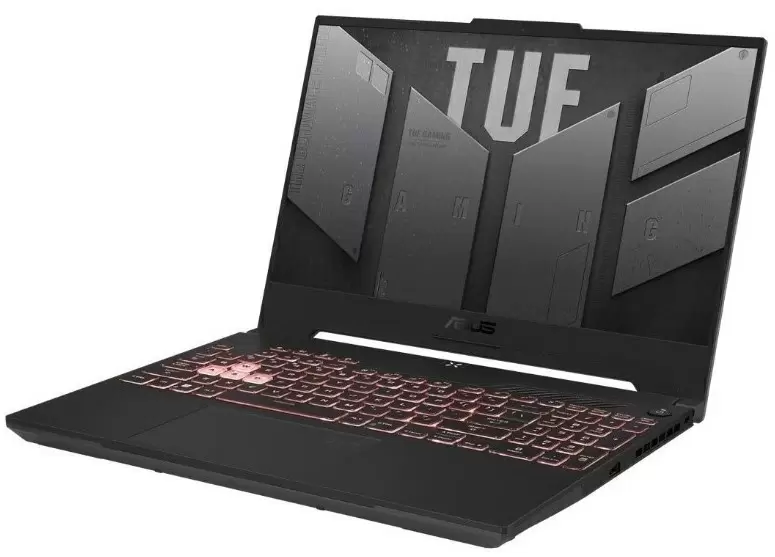 Ноутбук Asus TUF Gaming F15 FX507ZC4 (15.6"/FHD/Core i5-12500H/16ГБ/512ГБ/GeForce RTX 3050 4ГБ), серый