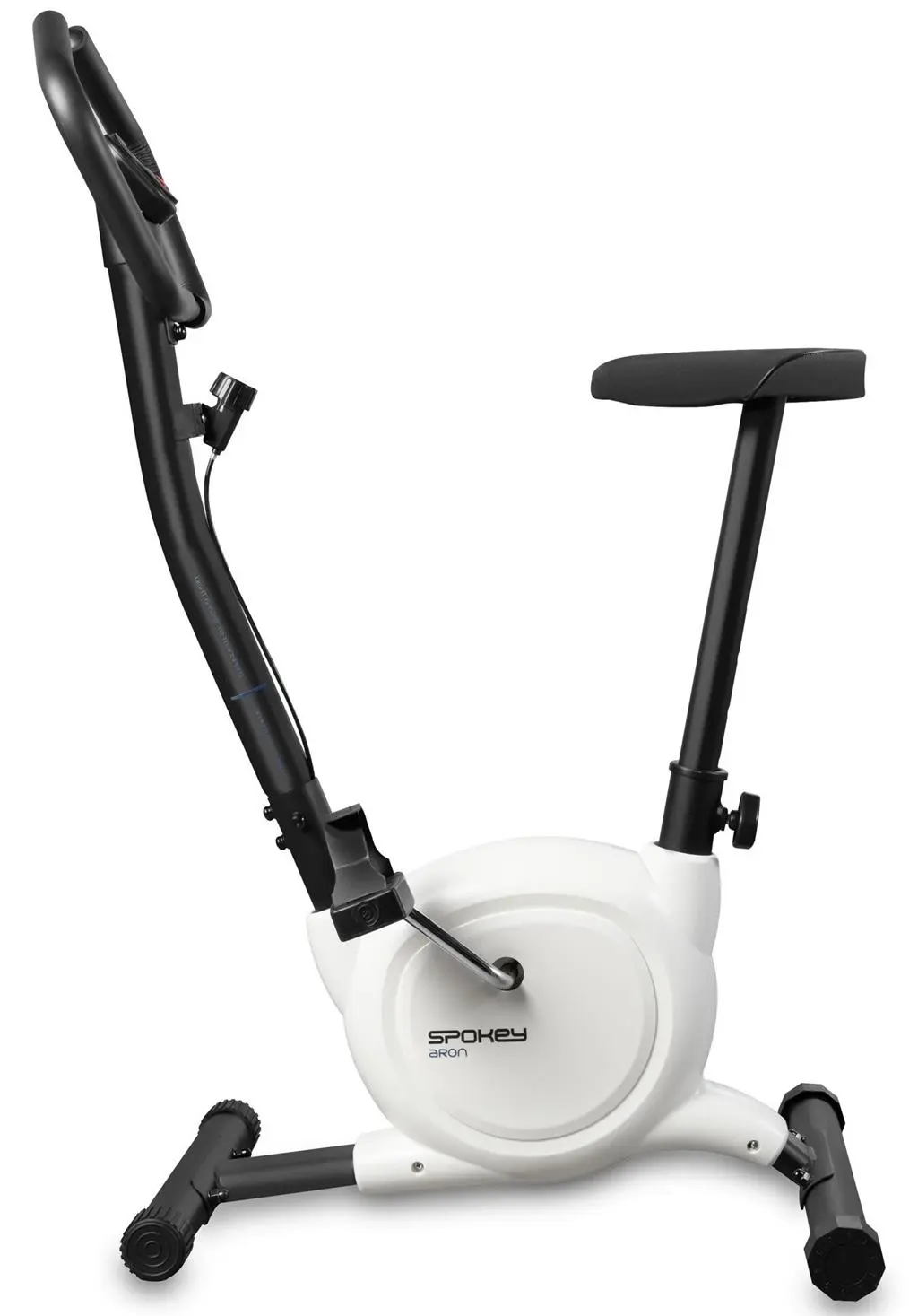 Bicicletă fitness Spokey Aron White (944161), alb