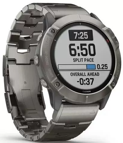 Умные часы Garmin Fenix 6X Pro Solar Edition Titanium