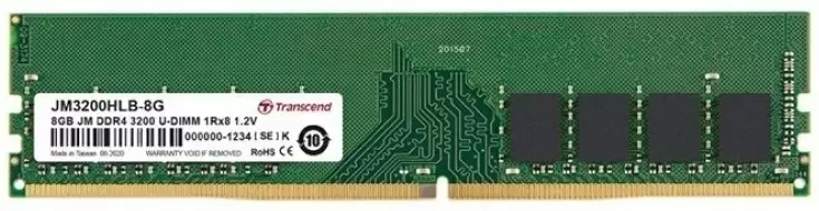 Оперативная память Transcend 8GB DDR4-3200MHz, CL22, 1.2V