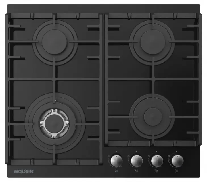 Газовая панель Wolser WL-BRD 6400 GBN, черный