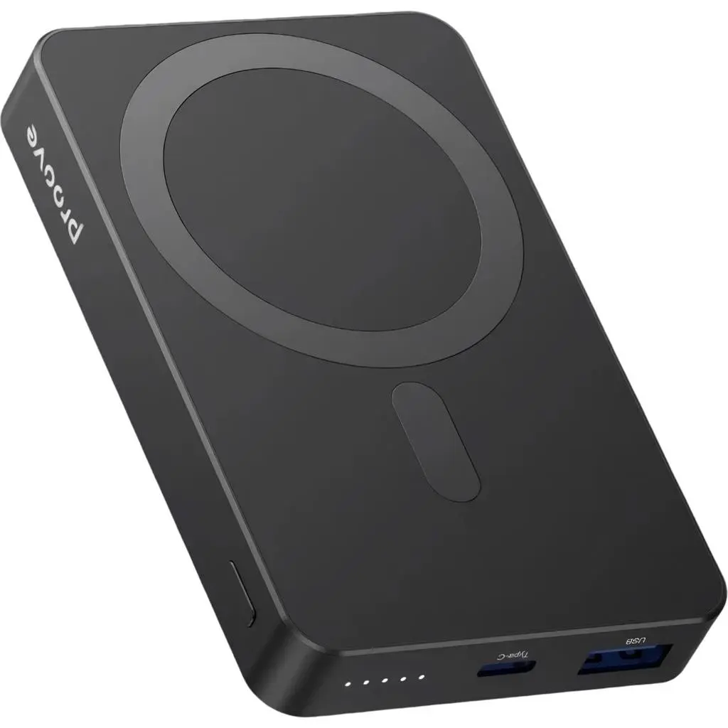 Внешний аккумулятор Proove Carbon Slim 22.5W, черный