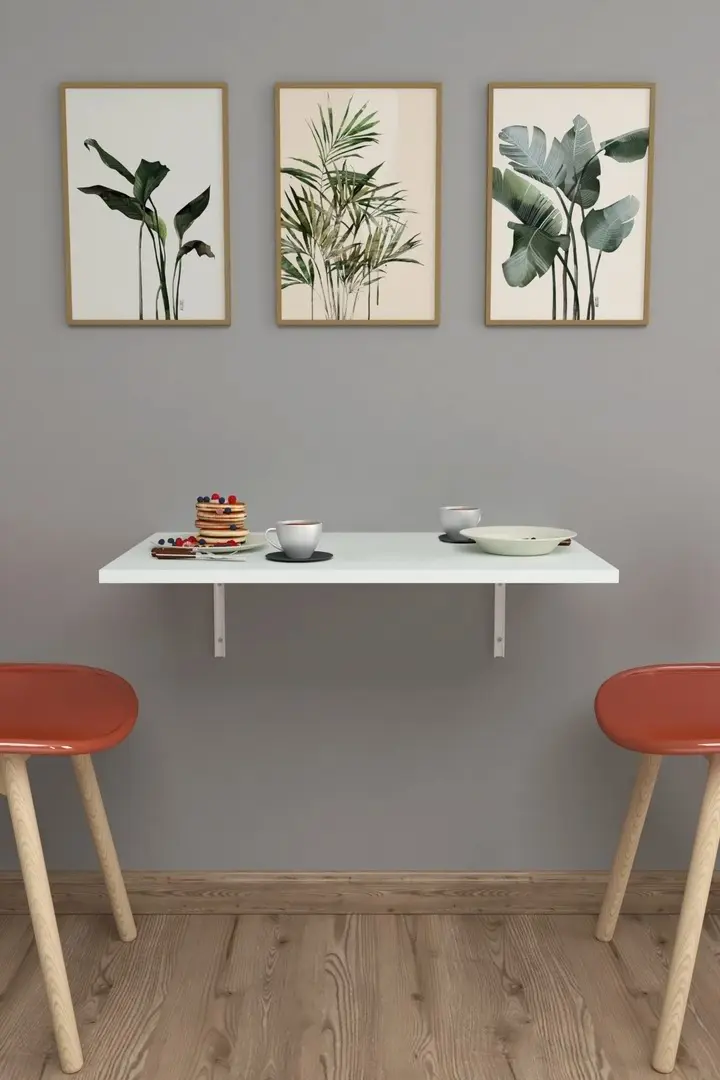 Masă Fabulous 45x72cm, alb