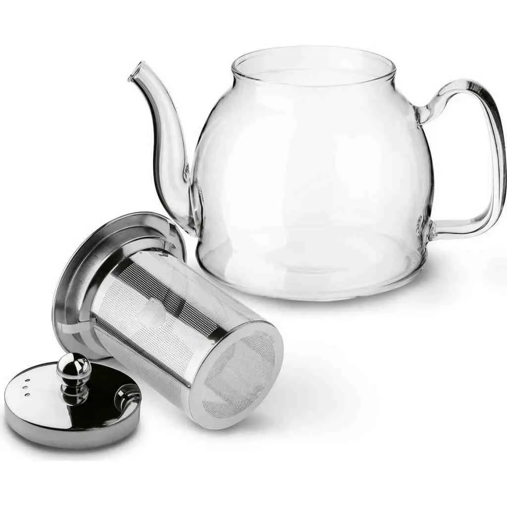 Ceainic pentru infuzie Tadar Bianca 1L, transparent